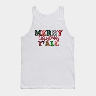 Merry Christmas Ya'll Tank Top